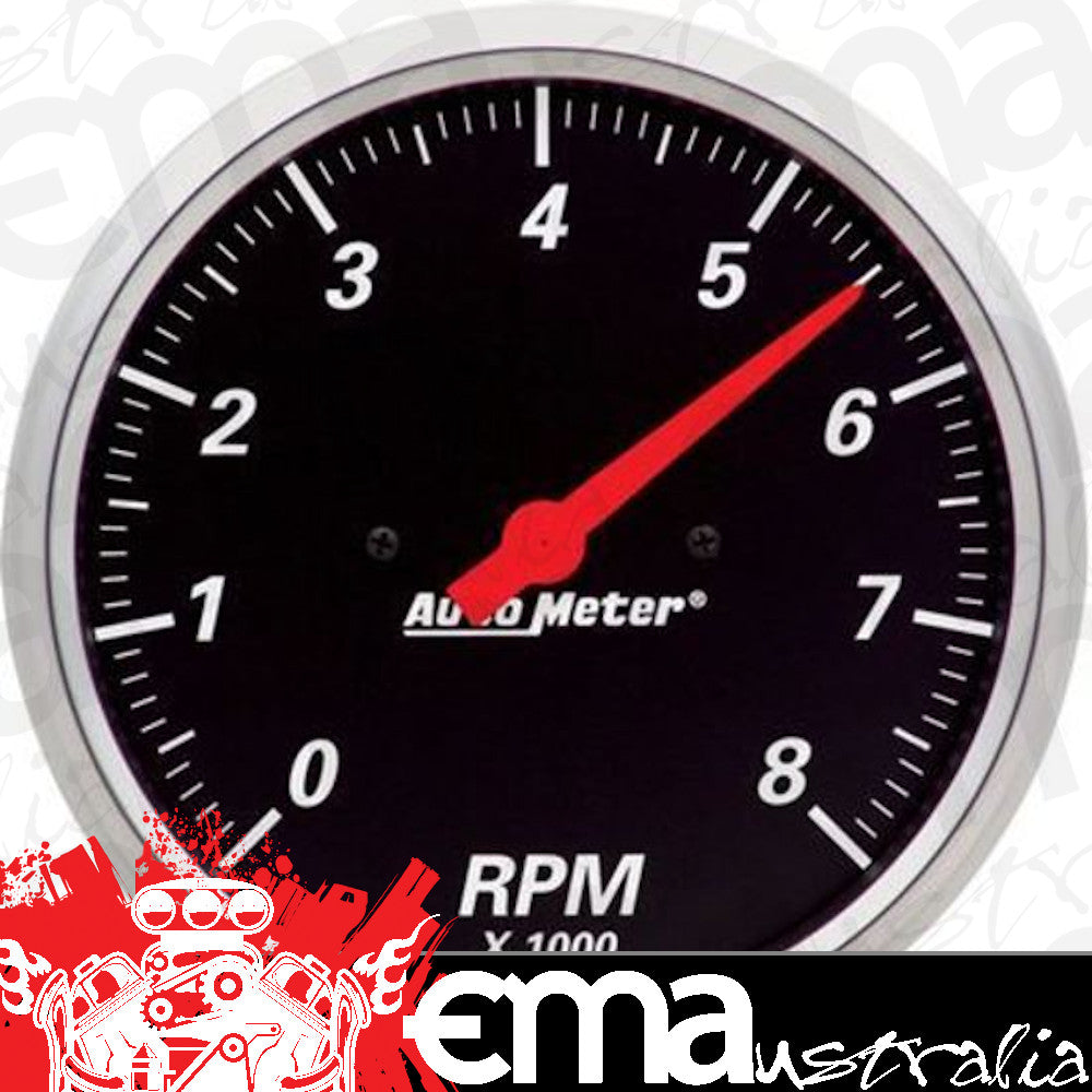 AutoMeter 1499 5" IN-DASH TACHOMETER, 0-8,000 RPM, DESIGNER BLACK