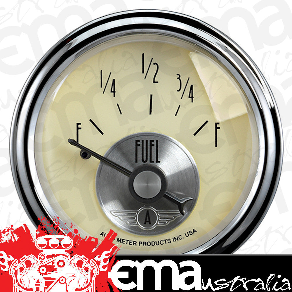 AutoMeter 2017 2-1/16" FUEL LEVEL, 240- 33 Ohm, SSE, PRES ANTQ IVORY