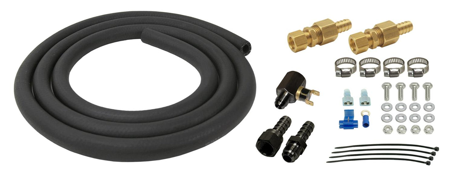Derale DP13023 Remote Transmission Cooler Mounting Kit