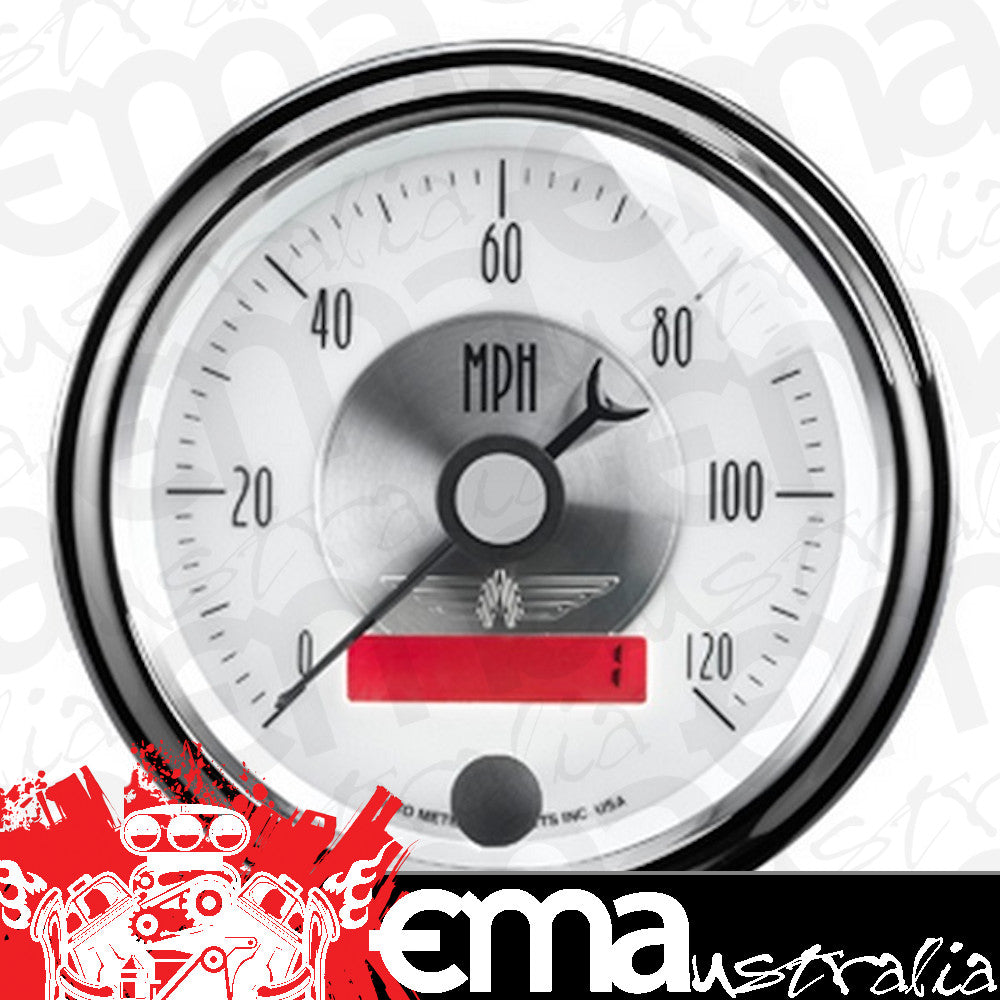AutoMeter 2084 3-3/8" SPEEDOMETER, 0-120 MPH, PRESTIGE PEARL
