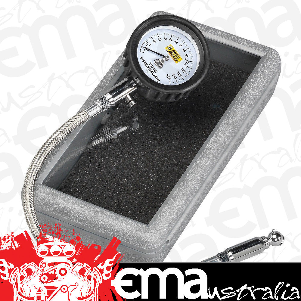 AutoMeter AU2159 Tyre Pressure Gauge 0-15 PSI