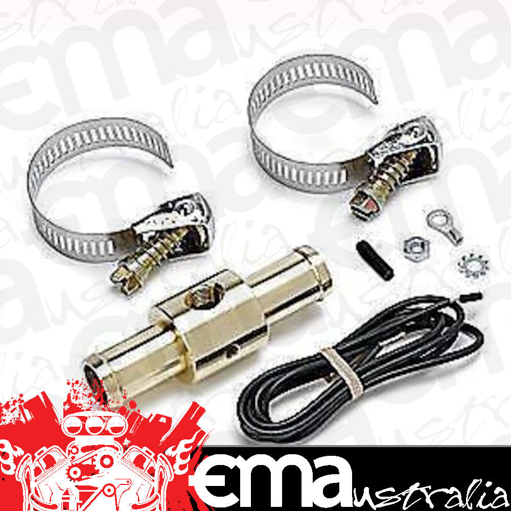 AutoMeter 2280 FITTING, ADAPTER, HEATER HOSE, 5/8", 1/8" NPTF FEMALE, BRASS