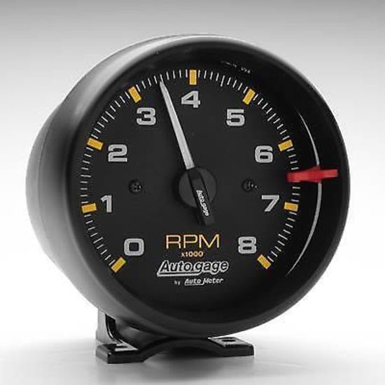 AutoMeter AU2300 Auto Gage 3-3/4" Elec Pedestal Mount Tachometer 0-8000 RPM