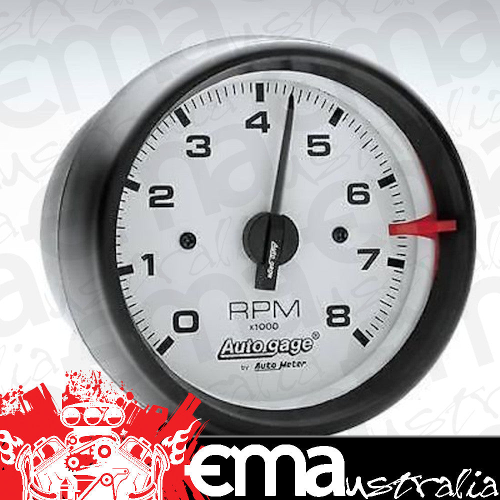 AutoMeter 2303 3-3/4" PEDESTAL TACHOMETER, 0-8,000 RPM, AUTO GAGE