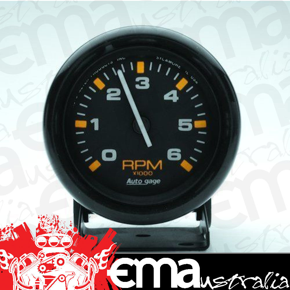 AutoMeter 2306 2-3/4" PEDESTAL TACHOMETER, 0-6,000 RPM, AUTO GAGE