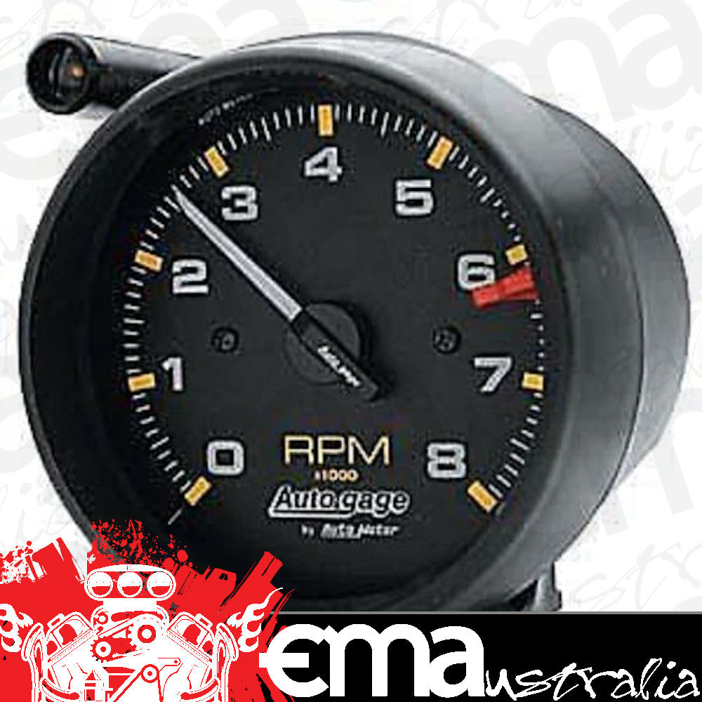 AutoMeter 2309 3-3/4" PEDESTAL TACHOMETER, 0-8,000 RPM, AUTO GAGE