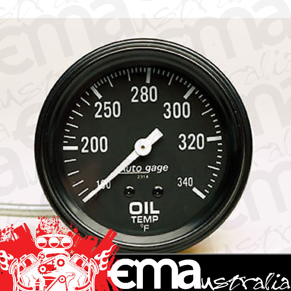 AutoMeter 2314 2-5/8" OIL TEMPERATURE, 100-340 F, AUTO GAGE