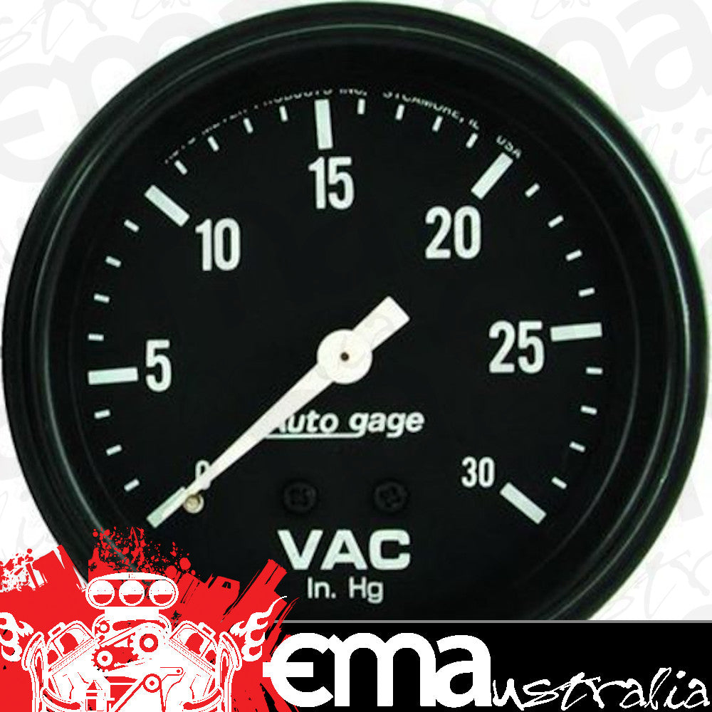 AutoMeter 2317 2-5/8" VACUUM, 0-30 IN HG, AUTO GAGE