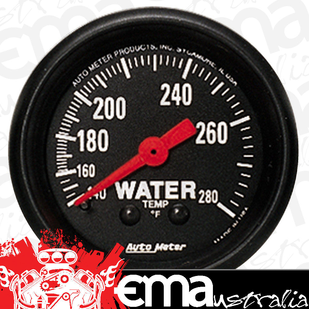 AutoMeter 2606 2-1/16" WATER TEMPERATURE, 140-280 F, Z-SERIES