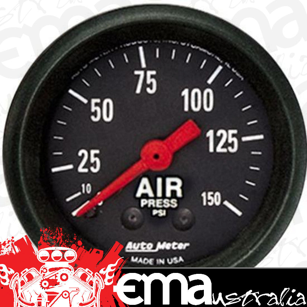 AutoMeter 2620 2-1/16" AIR PRESSURE, 0-150 PSI, Z-SERIES