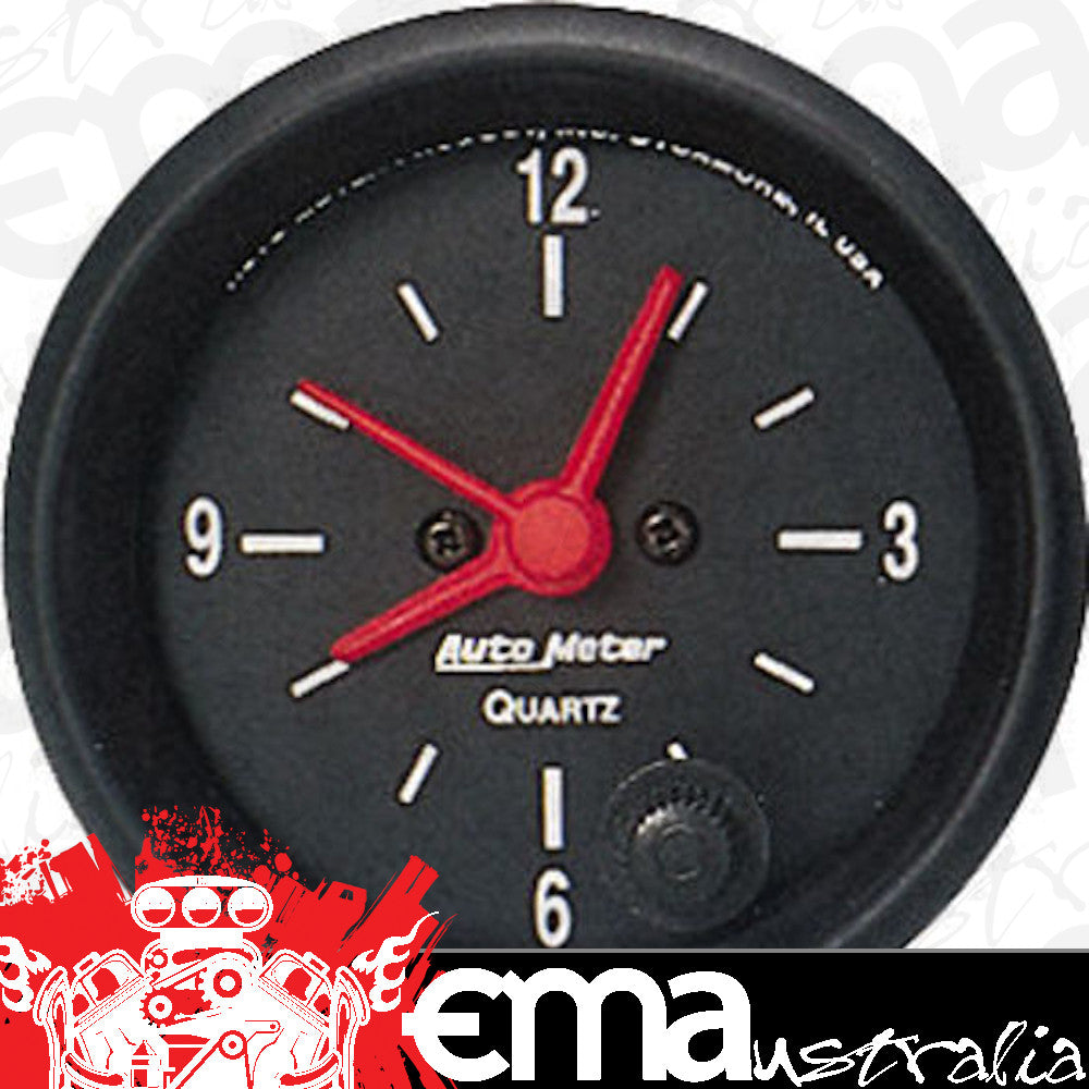 AutoMeter 2632 2-1/16" CLOCK, 12 HOUR, Z-SERIES