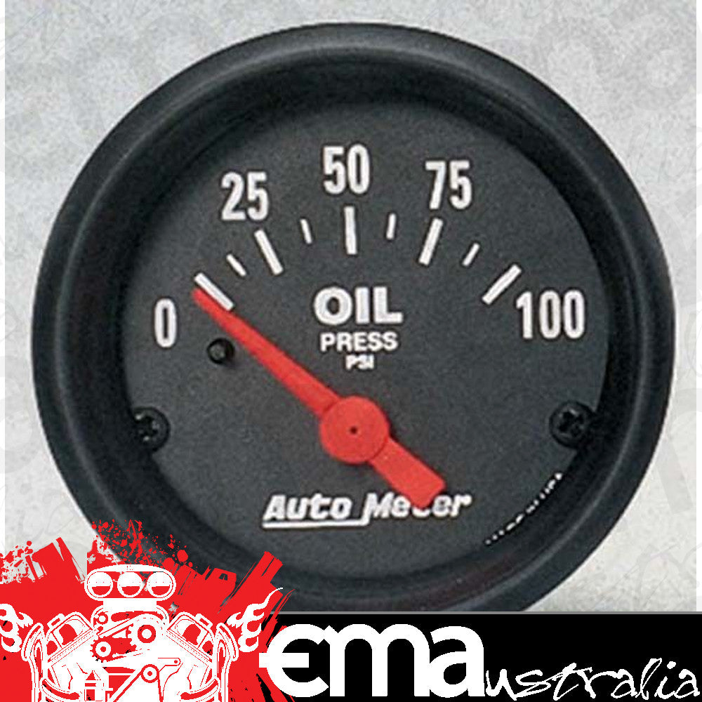 AutoMeter 2634 2-1/16" OIL PRESSURE, 0-100 PSI, Z-SERIES