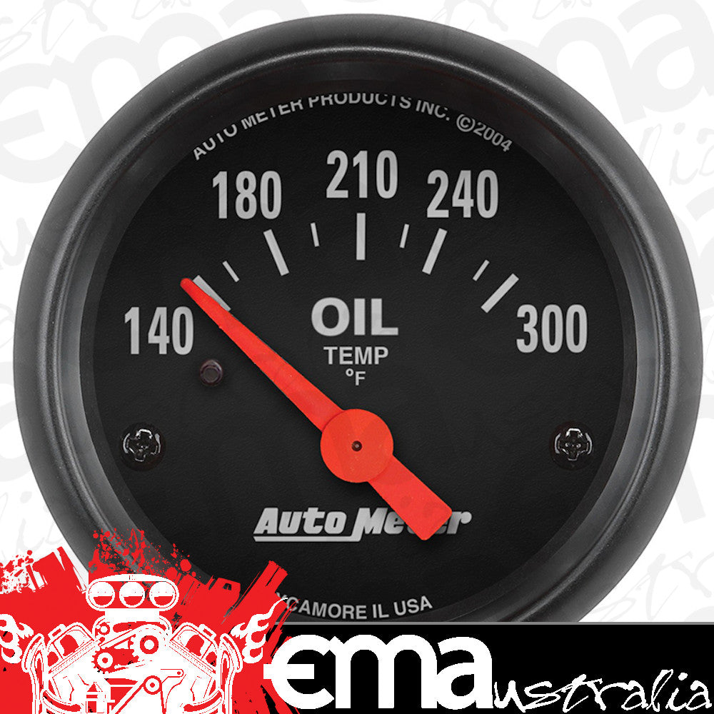 AutoMeter 2639 2-1/16" OIL TEMPERATURE, 140-300 F, Z-SERIES