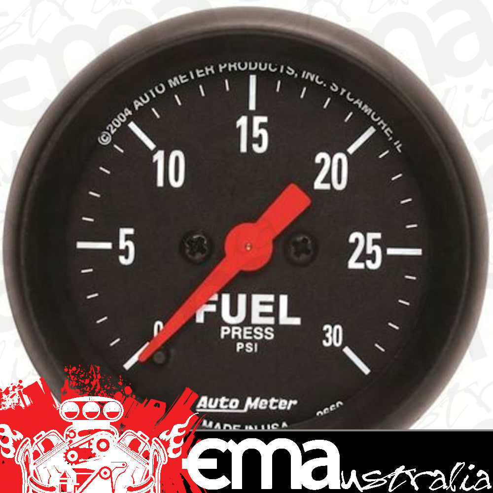 AutoMeter 2660 2-1/16" FUEL PRESSURE, 0-30 PSI, Z-SERIES