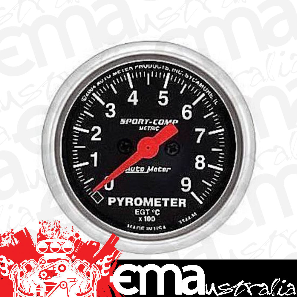 AutoMeter AU334-M Sport-Comp 2-1/16" Pyrometer 0-900¶øC Au3344M