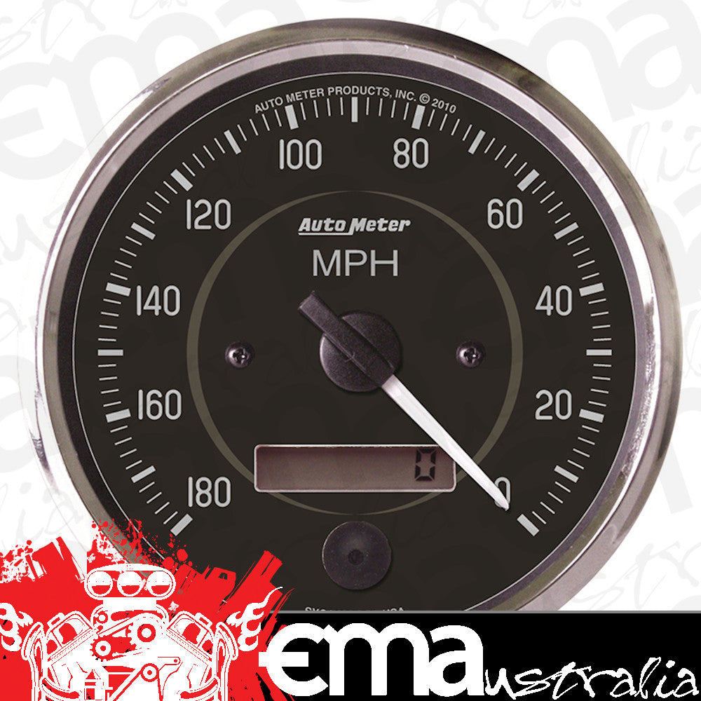 AutoMeter 201013 4" SPEEDOMETER, 0-180 MPH, COBRA