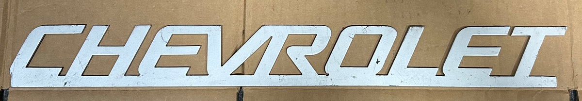 EMA-PC-027 EMA-PC-027 Chevrolet Plasma Cut Sign 56cm x 7cm