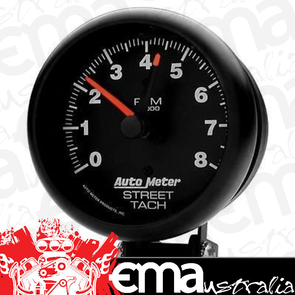 AutoMeter 2894 3-3/4" PEDESTAL TACHOMETER, 0-8,000 RPM, Z-SERIES