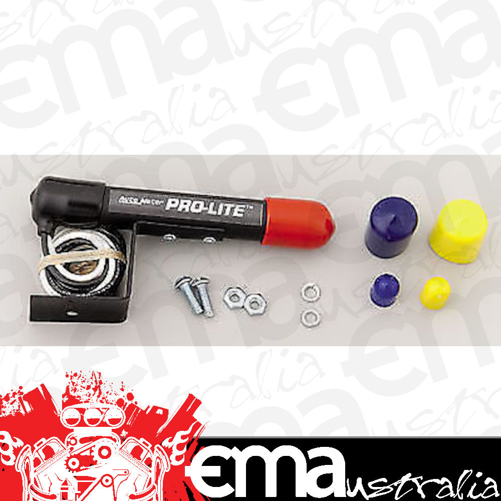 AutoMeter AU3239 Mini Pro-Lite Warning Light .750" Diameter Black with Red Lens