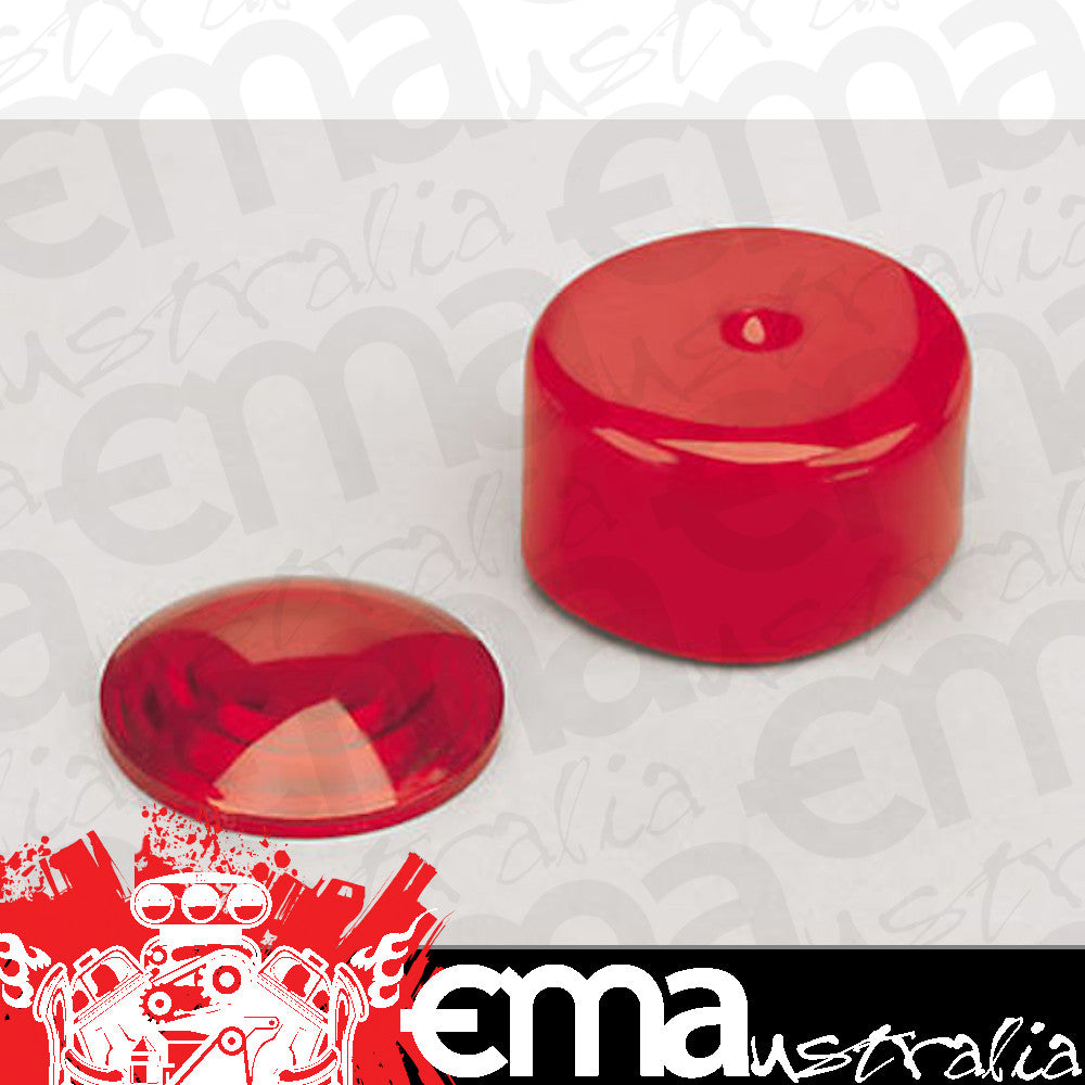 AutoMeter AU3252 Shift Light Lense Cover 1.625" Diameter Red