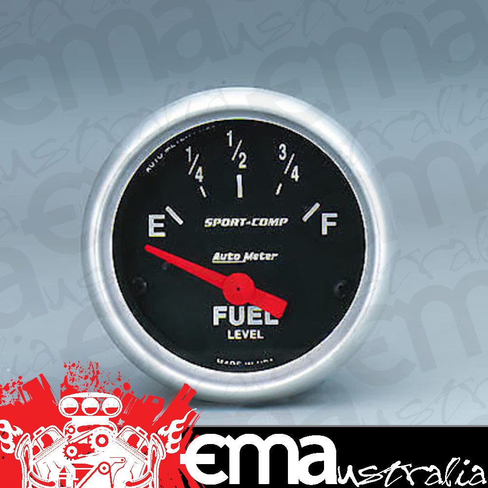 AutoMeter 3317 2-1/16" FUEL LEVEL, 0-30 Ohm, SSE, SPORT-COMP