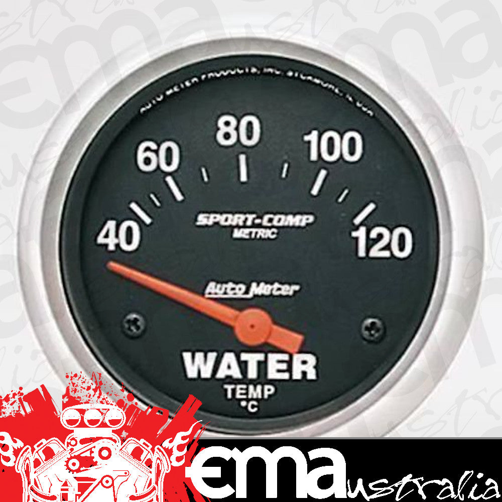 AutoMeter 3337-M GAUGE, WATER TEMP, 2 1/16", 40-120?C, ELECTRIC, SPORT-COMP