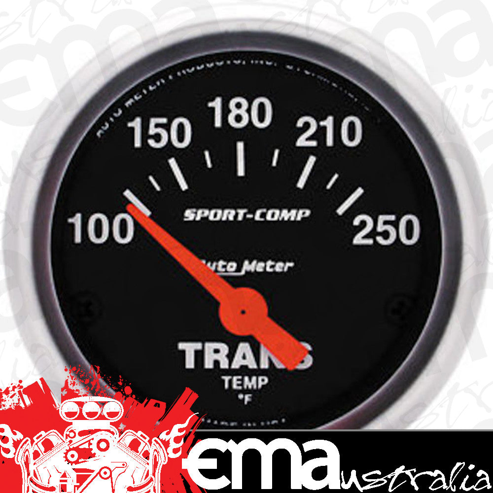 AutoMeter AU3357 Sport-Comp 2-1/16" Elec Transmission Temp Gauge 100-250¶øF