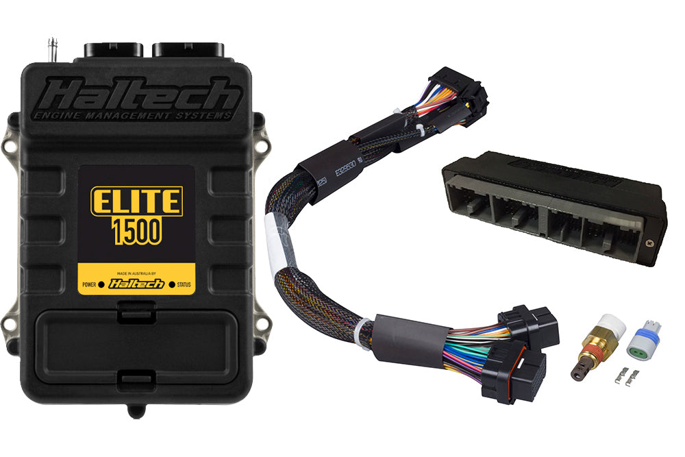 Haltech HT-150942 Elite 1500 PnP Adapt Harn ECU Kit - Mitsu VR4 & Eclipse 1G