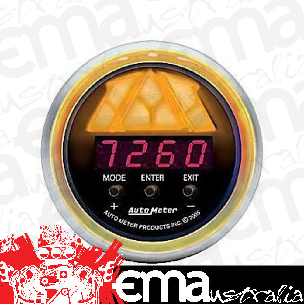 AutoMeter AU3388 Sport-Comp 2-1/16" Level 2 Digital Pro Shift Light Gauge 0-15K