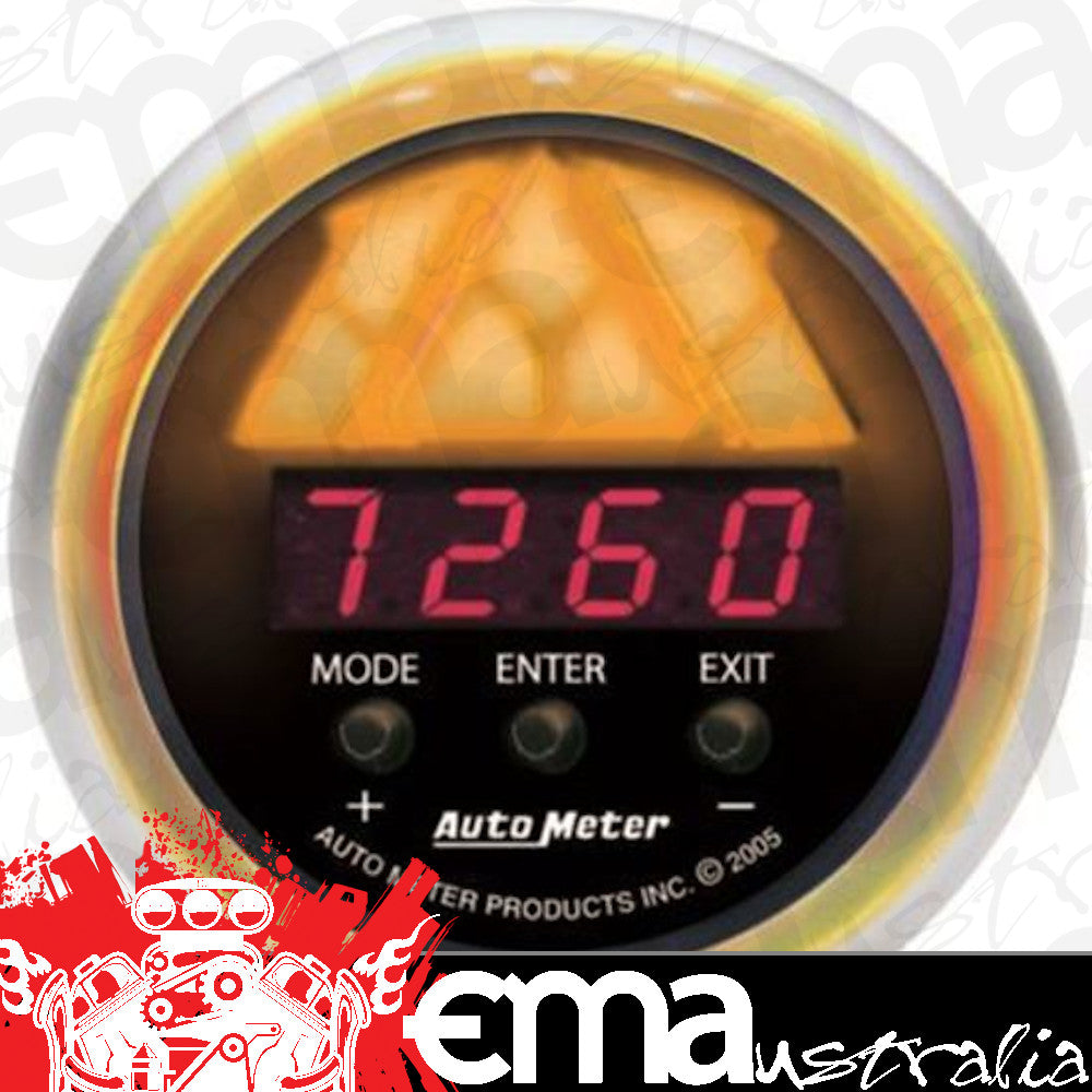 AutoMeter AU3389 Sport-Comp Shift Light Level 3 In-Dash/Pod Mount Externally Adjust