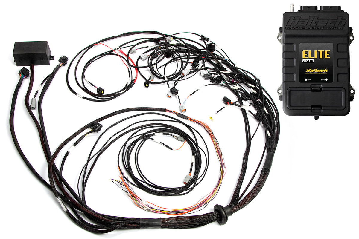 Haltech HT-151369 Elite 2500 - Ford Falcon FG Barra 4.0 Terminated Harness Kit