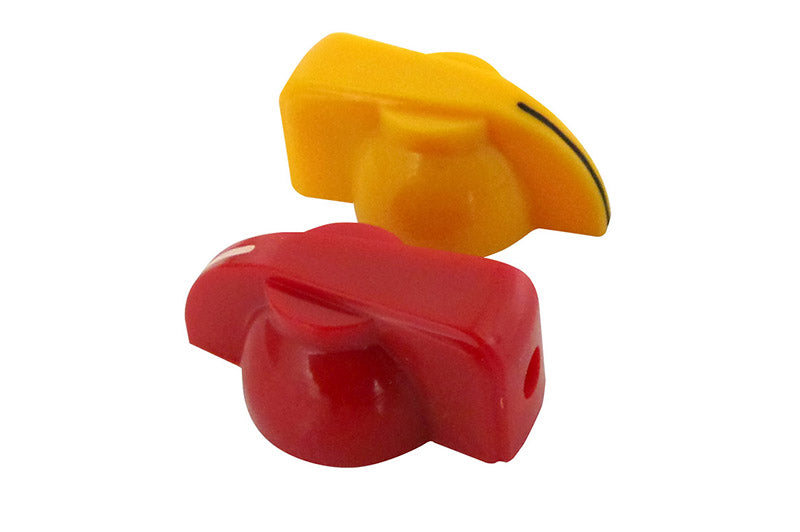 Haltech HT-010508 Triple Switch Panel Only - includes Yellow & Red knobs