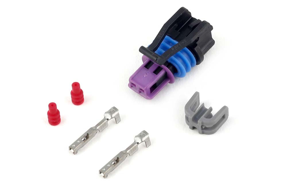 Haltech | HT-030411 | Plug and Pins Only - Delphi 2 pin GM style Coolant Temp