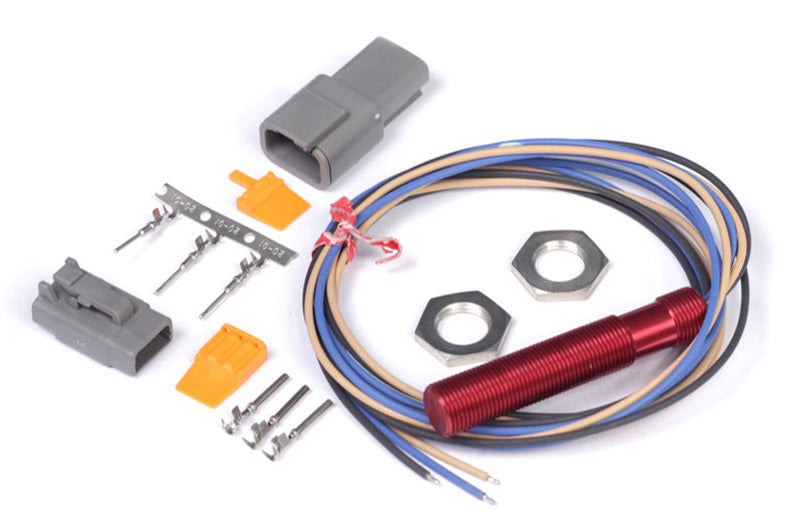 Haltech HT-010610 "Red" Single Channel Hall Effect Sensor M12x1.0
