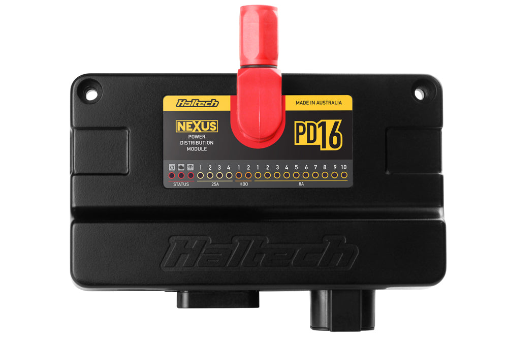 Haltech HT-198201 PD16 PDM + Flying Lead Harness (5M)