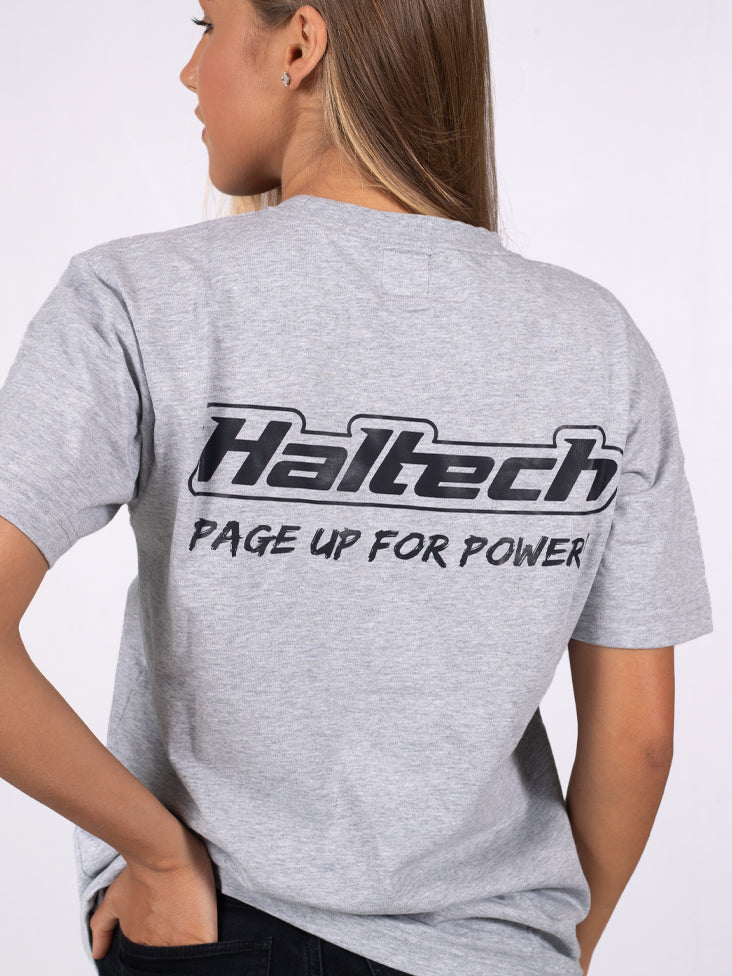 Haltech HT-301640G5XL Classic T-Shirt - Grey 5XL