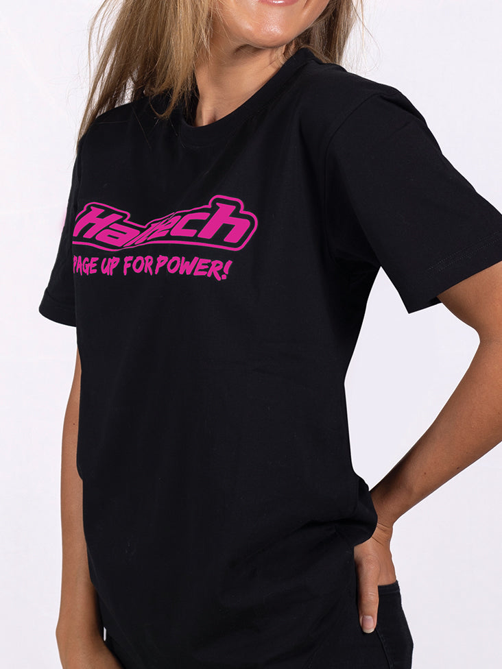Haltech HT-301640PXS Classic T-Shirt - Black Pink XS