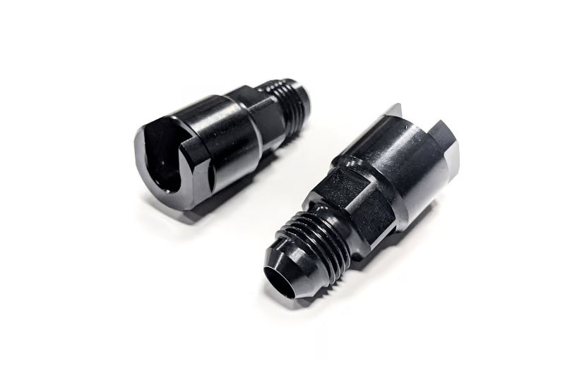 Haltech HT-011030 Flex Fuel Fittings 3/8 "GM Spring Lock" to -6AN Male