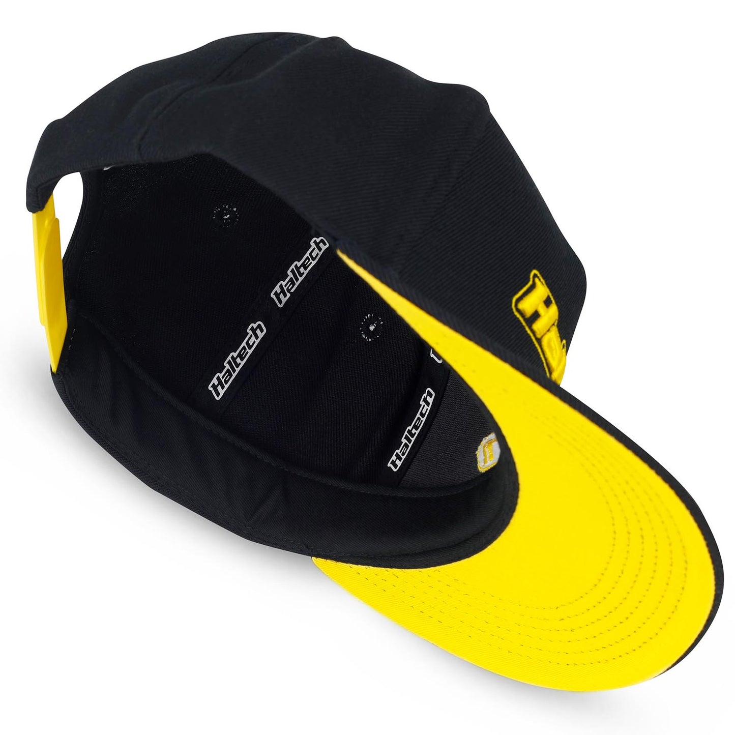 Haltech HT-301001 Snapback Cap - Black & Yellow