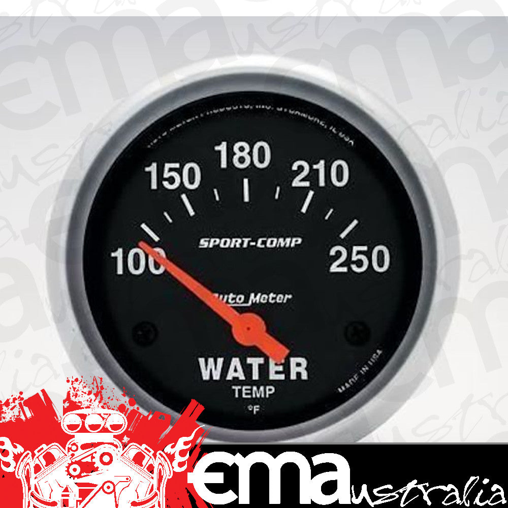 AutoMeter 3531 2-5/8" WATER TEMPERATURE, 100-250 F, SPORT-COMP