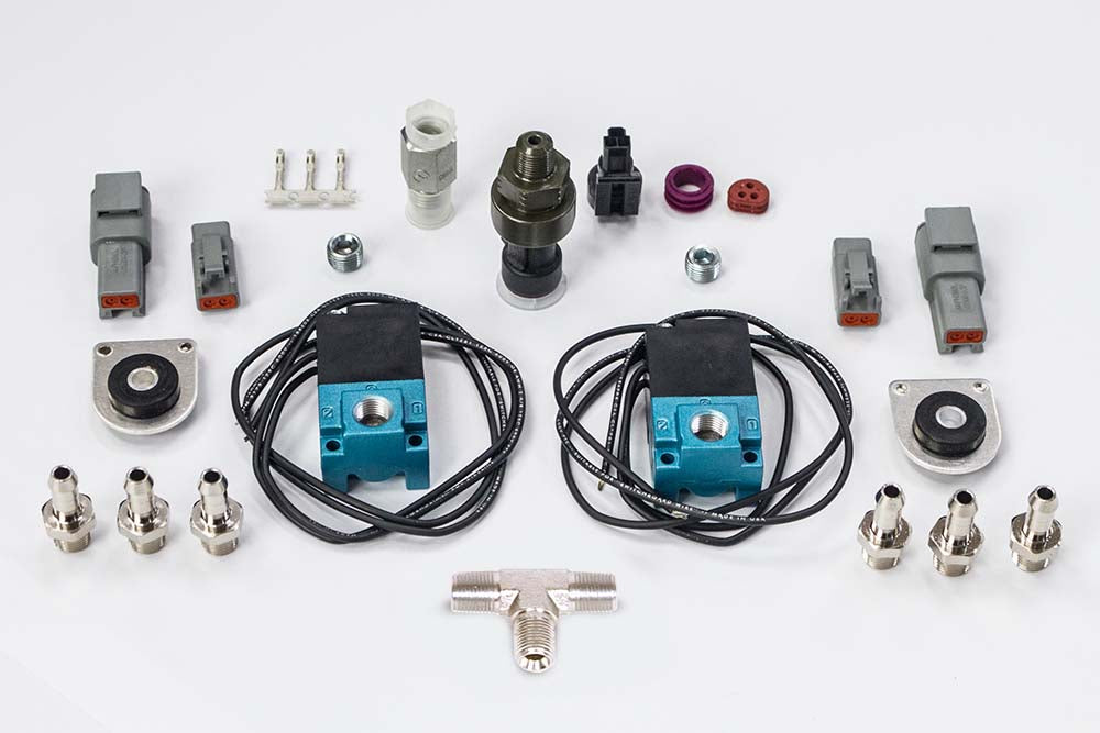 Haltech HT-020402 CO2 Boost Control Dual Solenoid & Pressure Sensor Kit