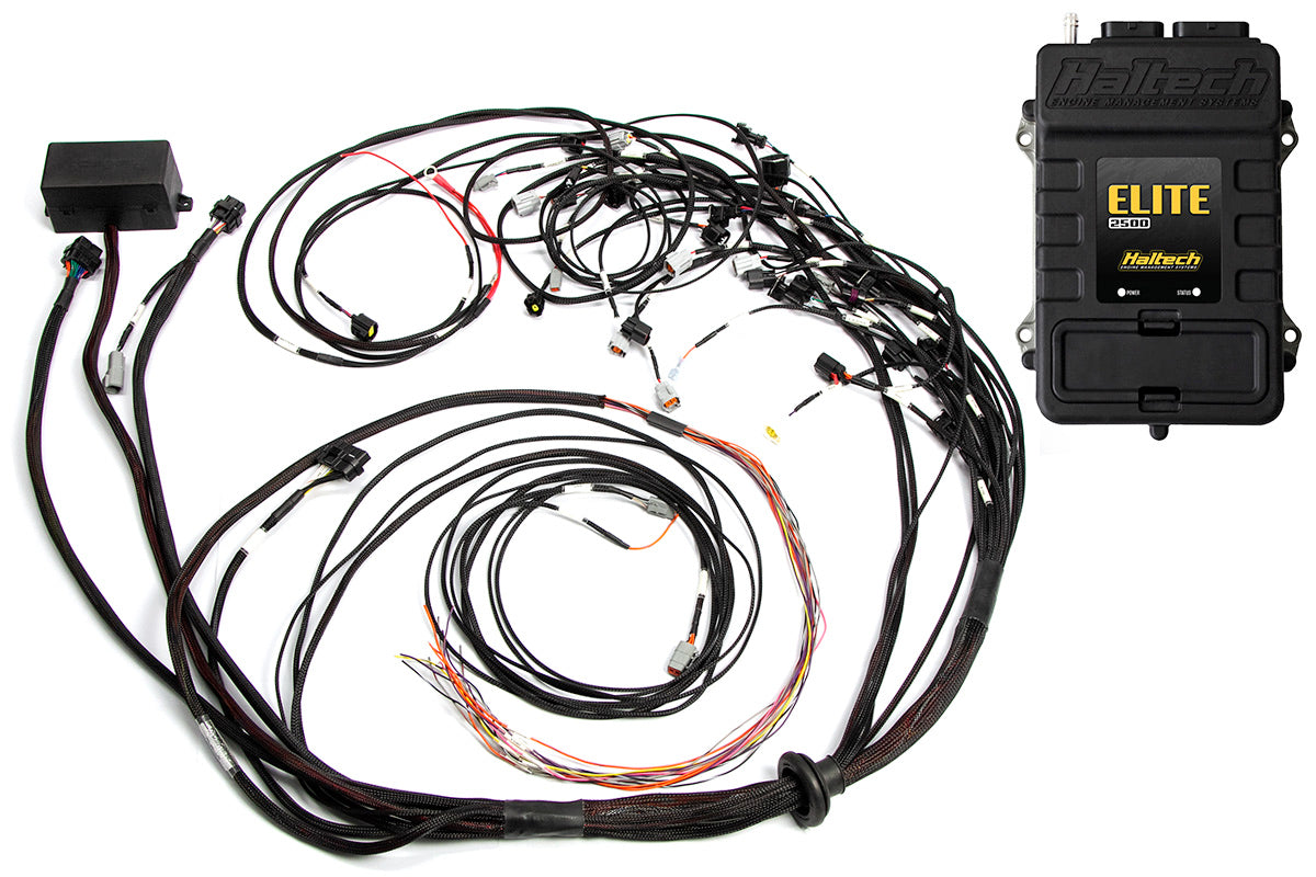 Haltech HT-151368 Elite 2500 - Ford Falcon BA/BF Barra Terminated Harness kit