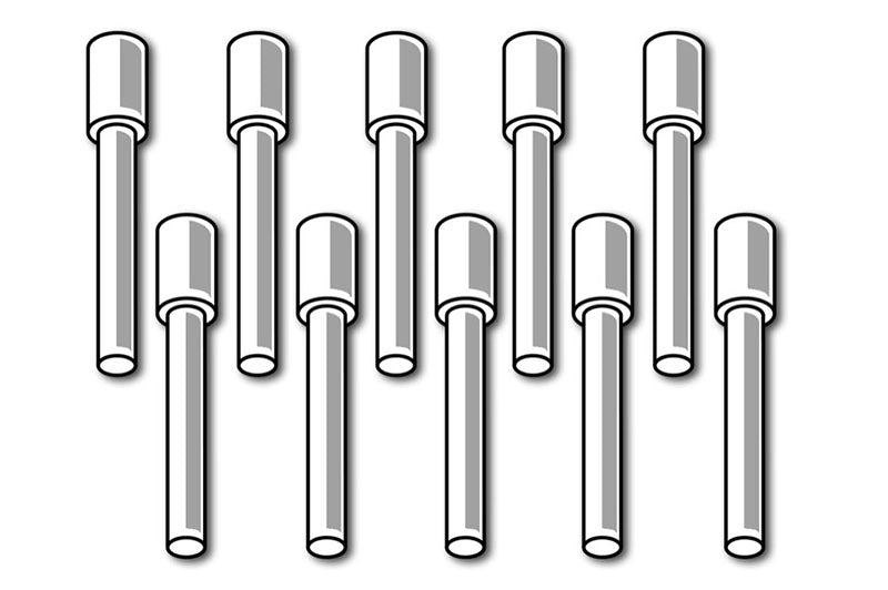 Haltech HT-030052 Plastic AMP Connector Waterproofing/Blanking Pins Only
