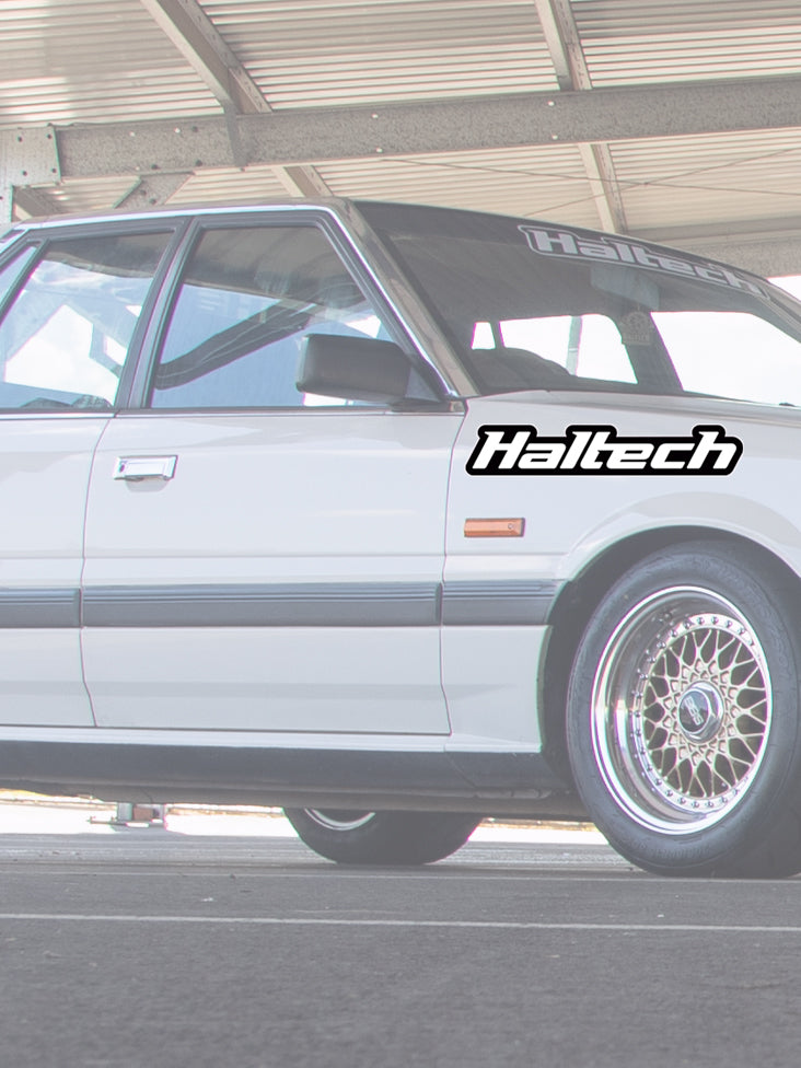 Haltech HT-300112 Sticker 400mm - Black & White