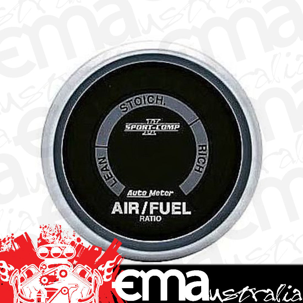 AutoMeter 3675 2-1/16" NARROWBAND AIR/FUEL RATIO, LEAN-RICH, SPORT-COMP II