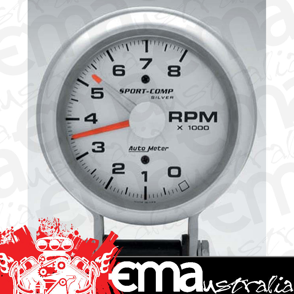 AutoMeter 3781 3-3/4" PEDESTAL TACHOMETER, 0-8,000 RPM, ULTRA-LITE