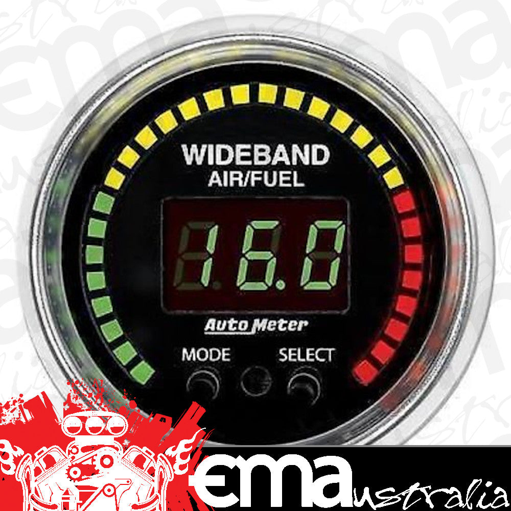 AutoMeter 3878 2-1/16" WIDEBAND PRO AIR/FUEL RATIO, 6:1-20:1 AFR, GS
