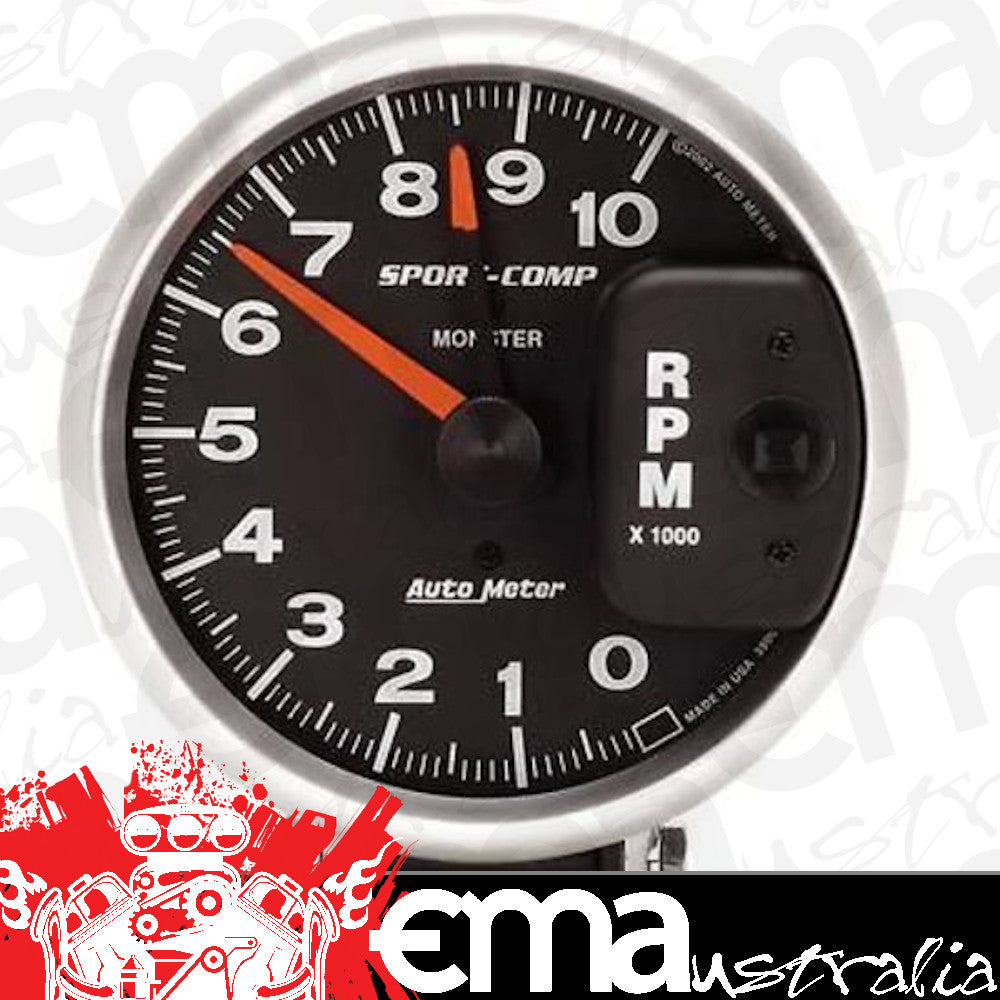 AutoMeter 3900 5" PEDESTAL TACHOMETER, 0-10,000 RPM, SPORT-COMP