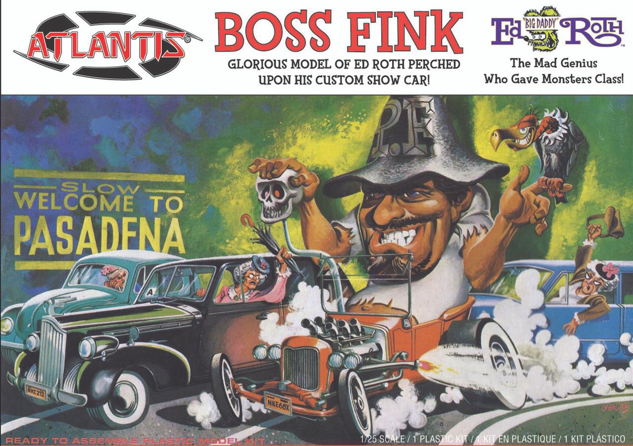 1:25 Scale Ed Big Daddy Roth Boss Fink Models H1271