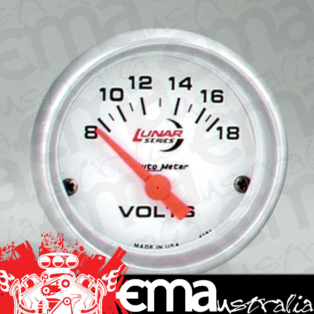 AutoMeter AU4191 Lunar 2-1/16" Electronic Voltmeter 8-18V